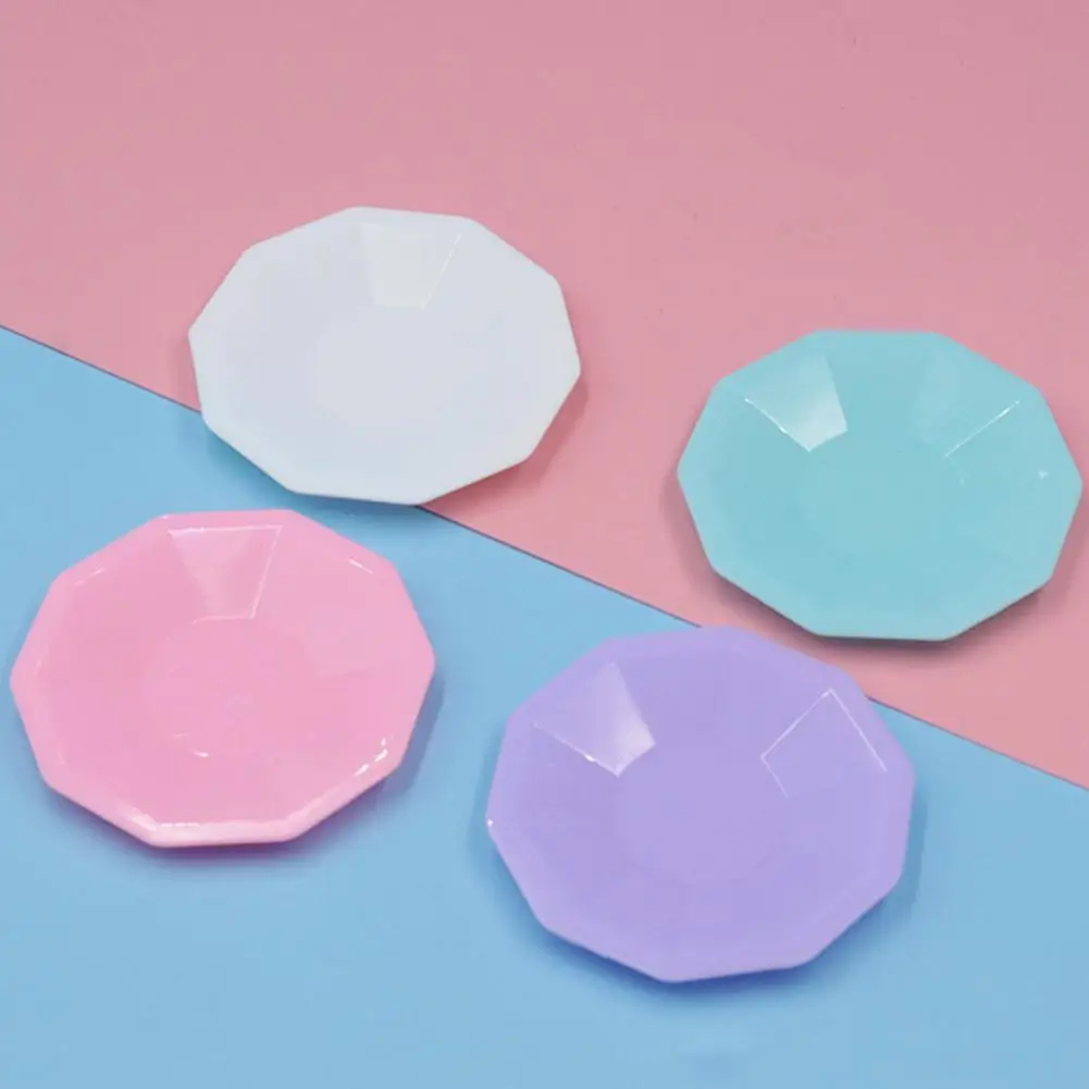 

Trendy Dollhouse Plate Decor Fadeless Dollhouse Accessory Tiny Mini Plate Toy Dollhouse Plate Mini Plate 3Pcs