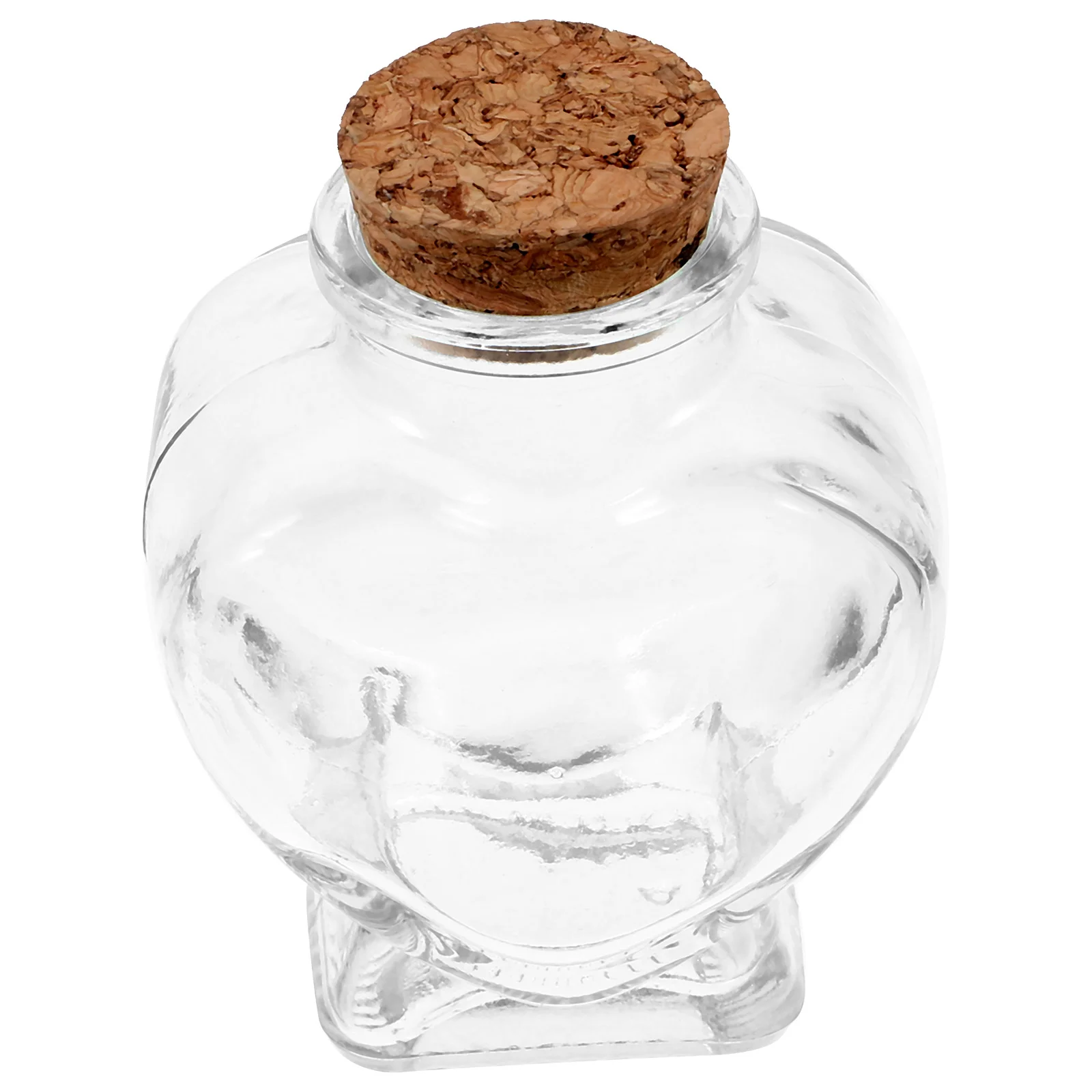 Стеклянные банки для бутылок в форме сердца DIY Бутылки желаний Оригами