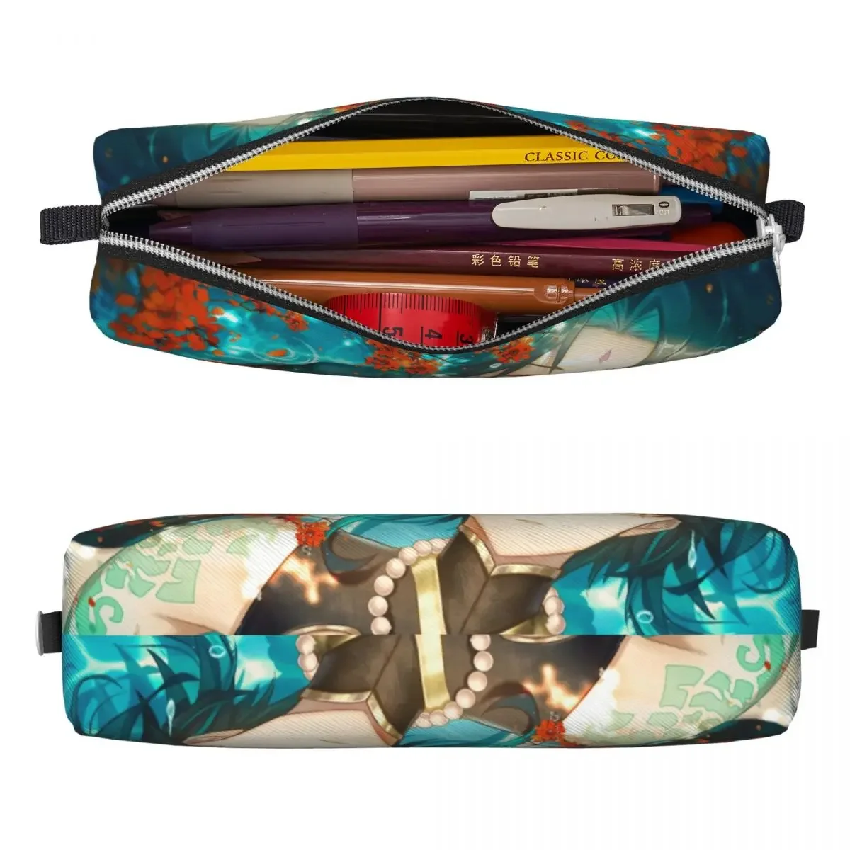 Xiao Genshin ударопрочные расширительные Пеналы держатель для ручек студентов