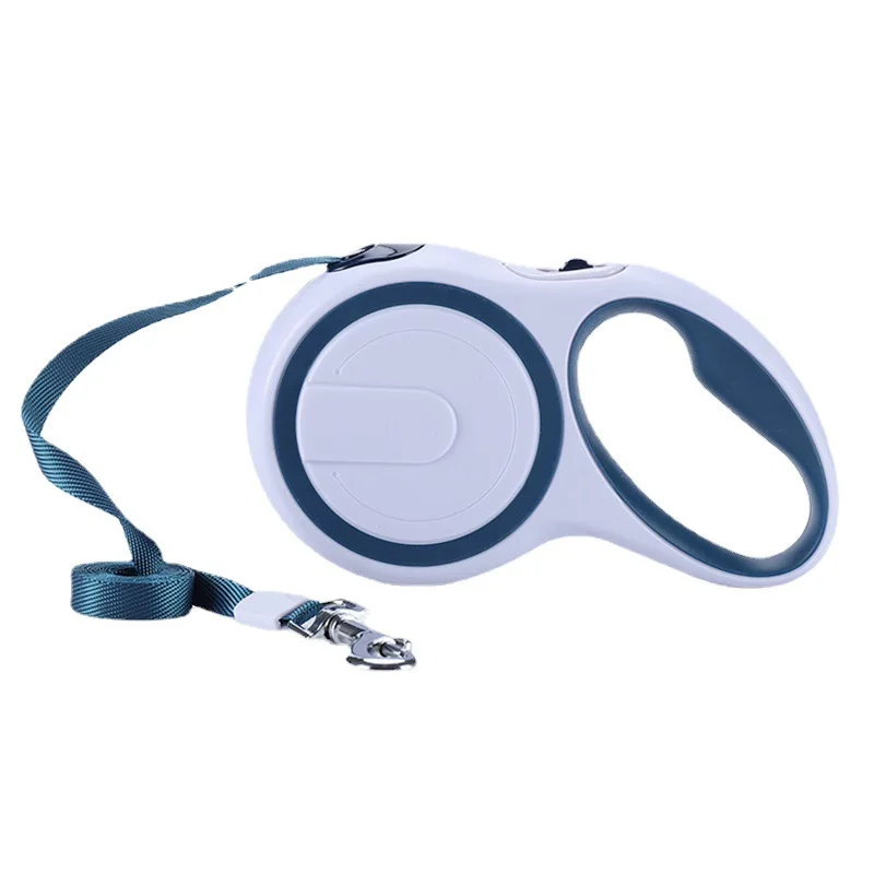 

Non-Slip Handle Retractable Dog Leash Pet Walking Leash with Non-slip Handle Strong Nylon Tape Puppy Walking Running No Tangling