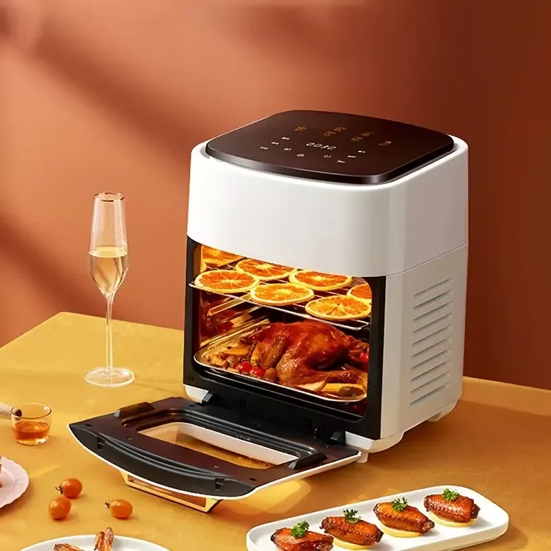 

Air Fryer,Toaster Oven, Multifunctional Convection Airfryer, Rotisserie & Dehydrator,Fry, Roast, Broil, Bake, Dehydrate, Reh
