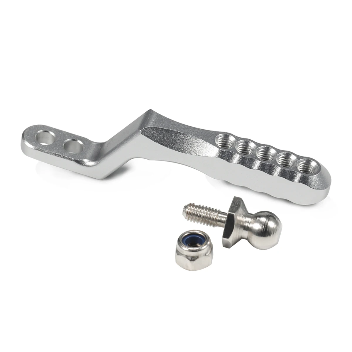 ЧПУ Алюминиевый Сплав RC буксировочная сцепка крюк прицепа для 1/10 Rock гусеничный