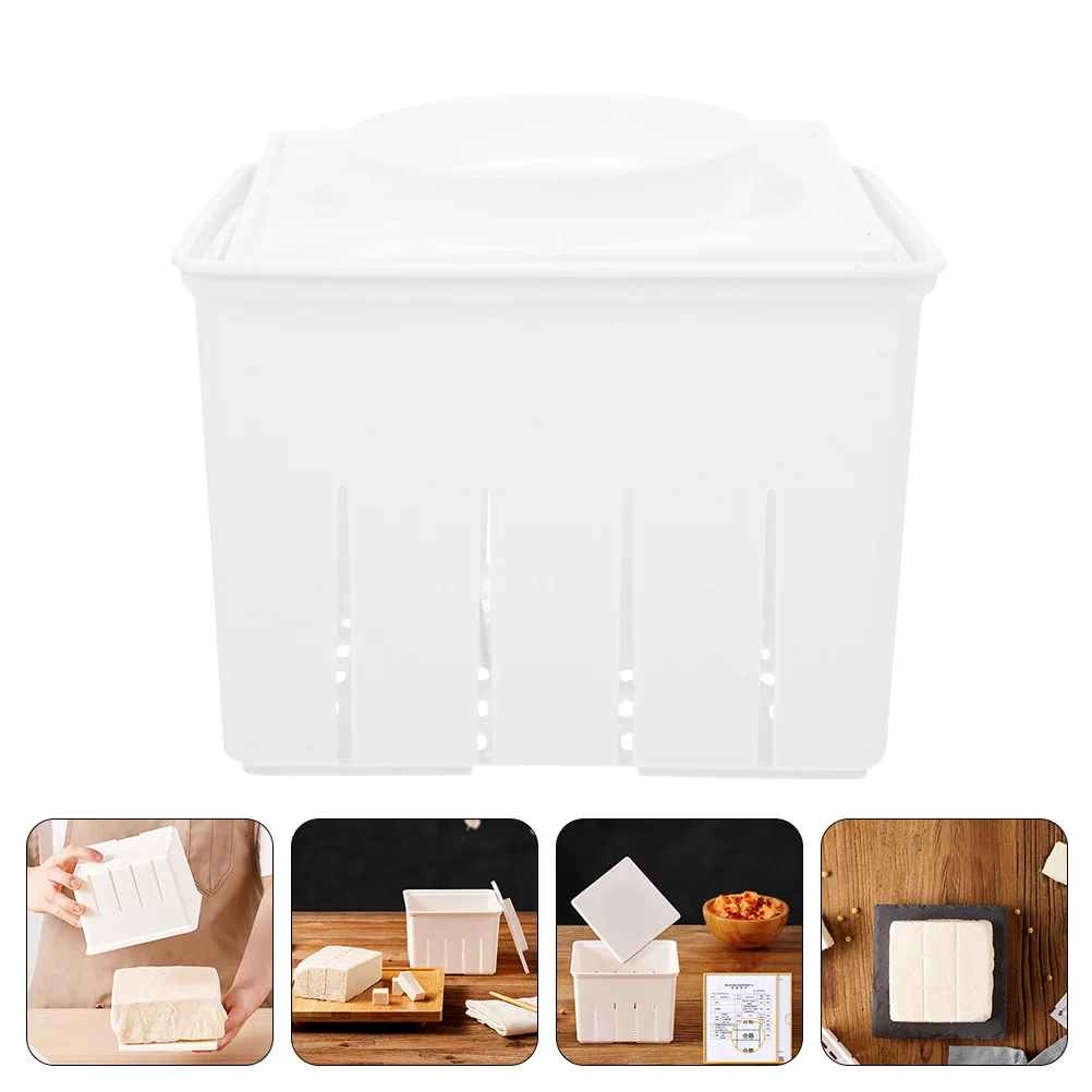 

Tofu Squeeze Box Squeeze Container Tofu Making Mold Home Kitchen Gadget