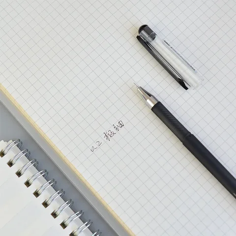 Гелевые ручки MROOFUL 0,2 мм, белые и черные, набор из 4 штук