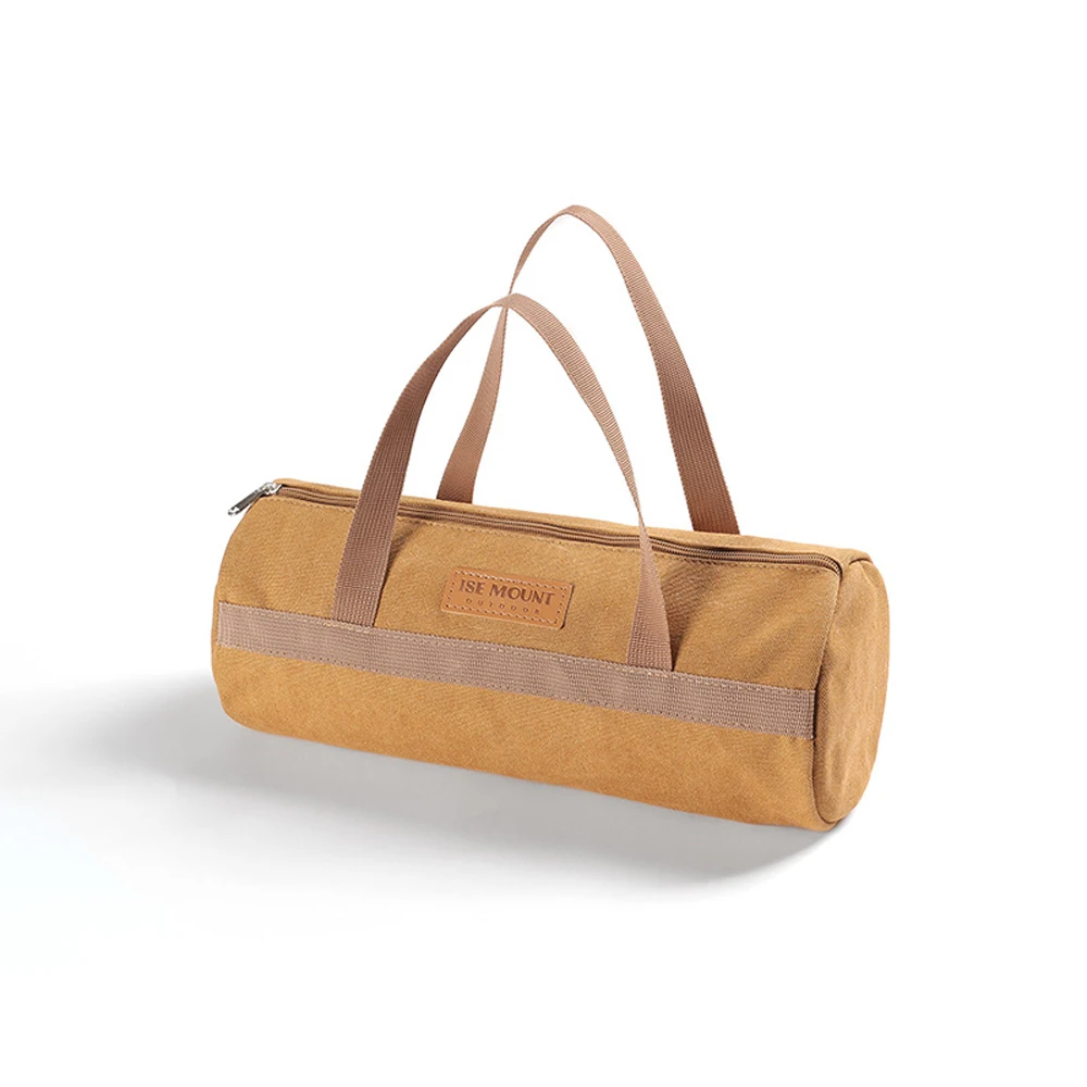 

Outdoor Camping Tent Peg Ground Nail Storage Bag Tent Hammer Long Ground Nail Bag Portable Canvas Tent Install Tools Organizer
