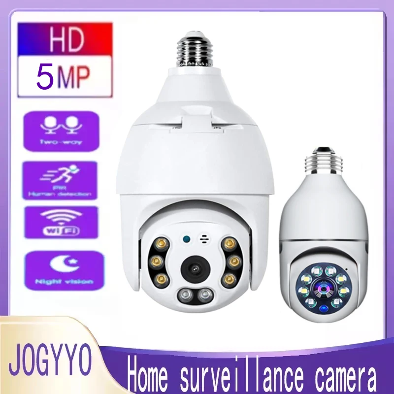

2MP E27 Bulb WIFI Camera Panoramic Infrared Night Vision pir Human Detection Kamera Intelligent Remote Monitoring ip cam