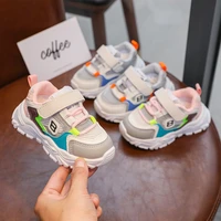 fashion kids shoes for boys girls air mesh breathable children casual sneakers baby girl soft running sports shoes 21 30 f01102