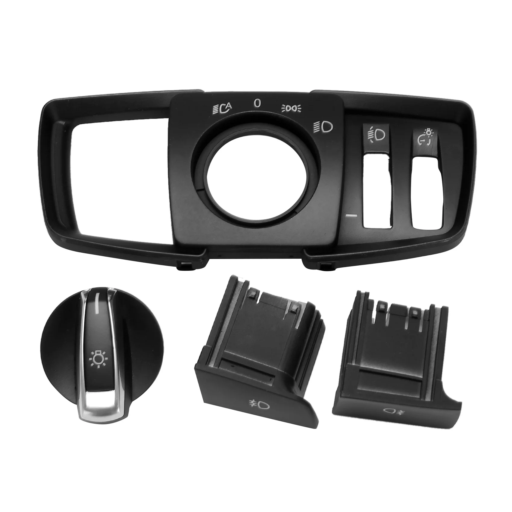 

Center Console Switch Control Panel Cover with Light Adjustment for -BMW 1 Series 2 Series 3 Series 4 Series