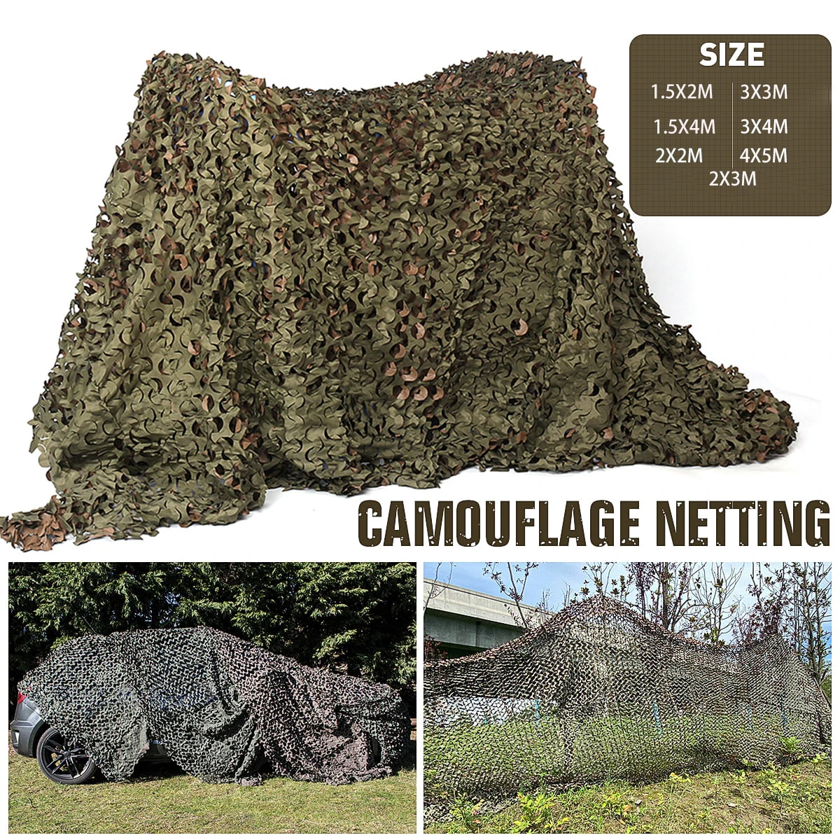 Forest camouflage net rust фото 32