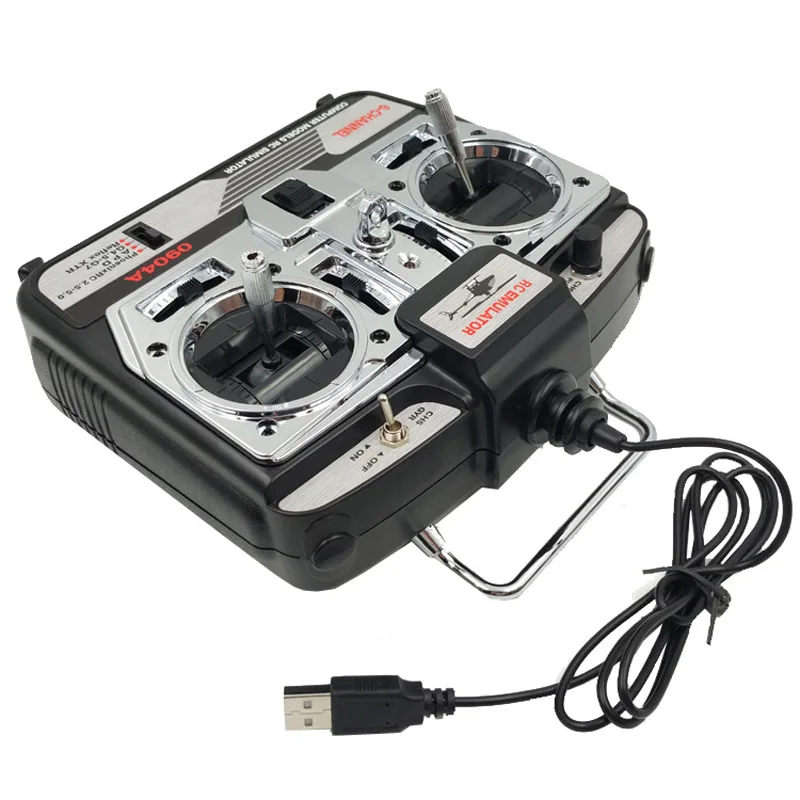 6-канальный Радиоуправляемый симулятор полета, поддержка реального RF7 G7 Phoenix 5,0, вертолет с дистанционным управлением, Дрон с фиксированным крылом (MODE2)