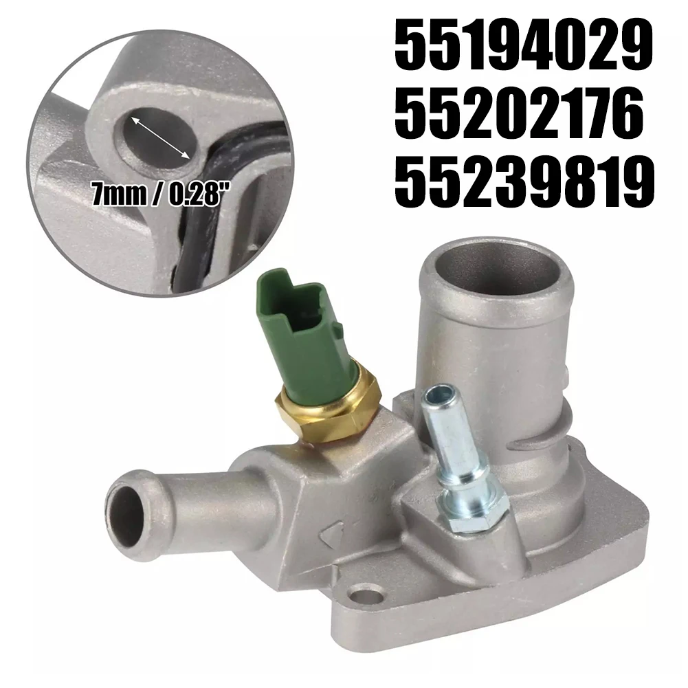 Термостат охлаждающей жидкости двигателя в сборе совместимый с Ypsilon и различными