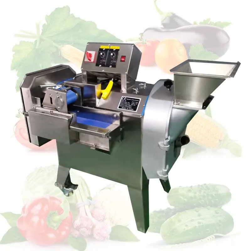 

Automatic Vegetable Cutting Machine Electric Potato Onion Carrot Ginger Slicer Commercial Shredder Multifunction Cutter