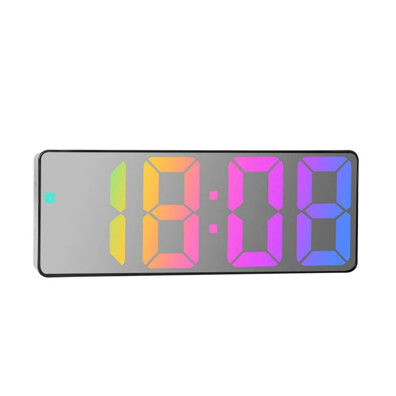 Led Clock Led Screen Display Modern Desktop Clock For Home (