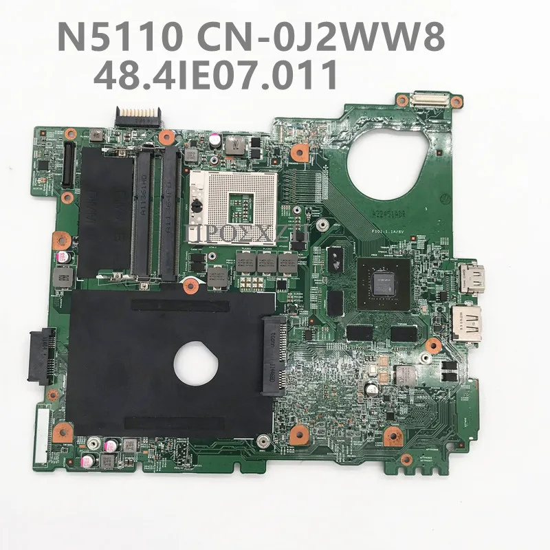 CN-0J2WW8 0J2WW8 J2WW8 материнская плата для ноутбука DELL Inspiron 15R N5110 GT525M 1 ГБ HM67 материнская плата 48,4ie07. 011 DDR3 100% протестирована ОК