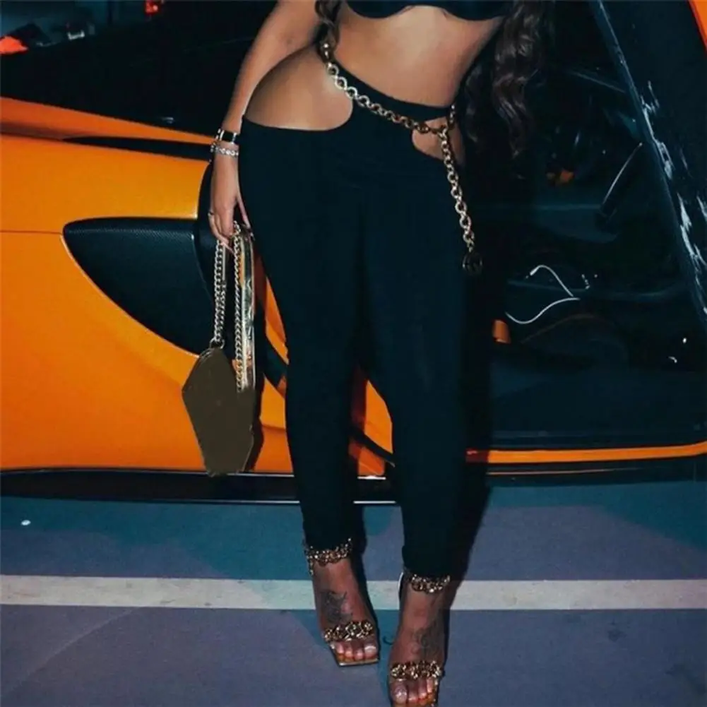 

Skinny Sexy Figure Shaping Breathable Nightclub Pants Female Garment