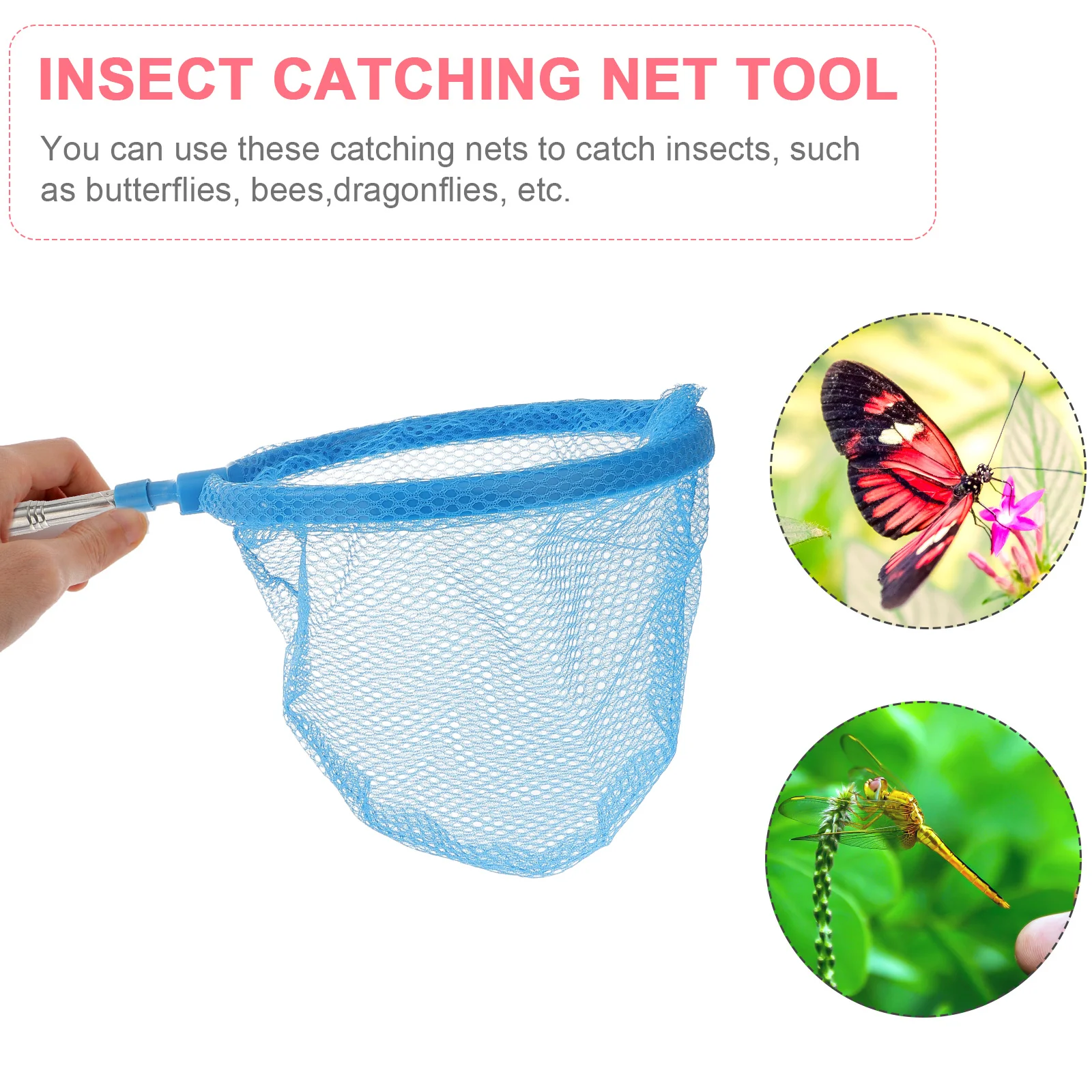 

Outdoor Insect Kids Bug Kit Exploration Toy Catching Toys Set Box Catcher Cage Educational Adventure Net Nature Children Critter