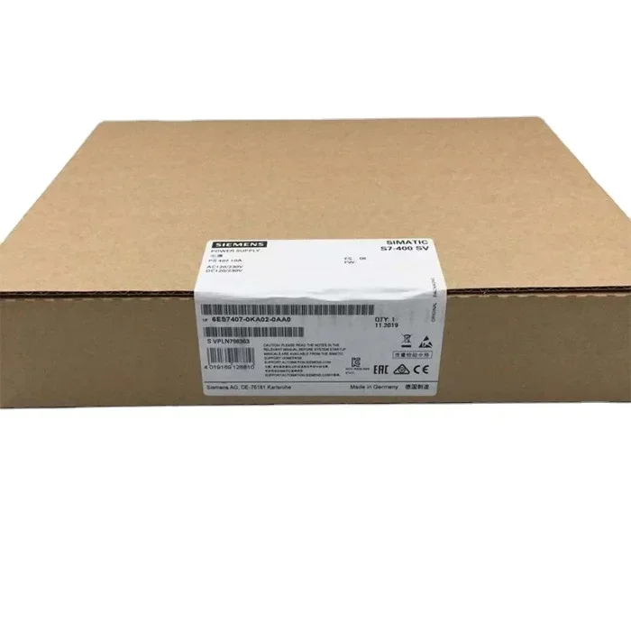 Горячий новый оригинальный модуль питания 6ES7407-0KA02-0AA0 6ES74070KA020AA0