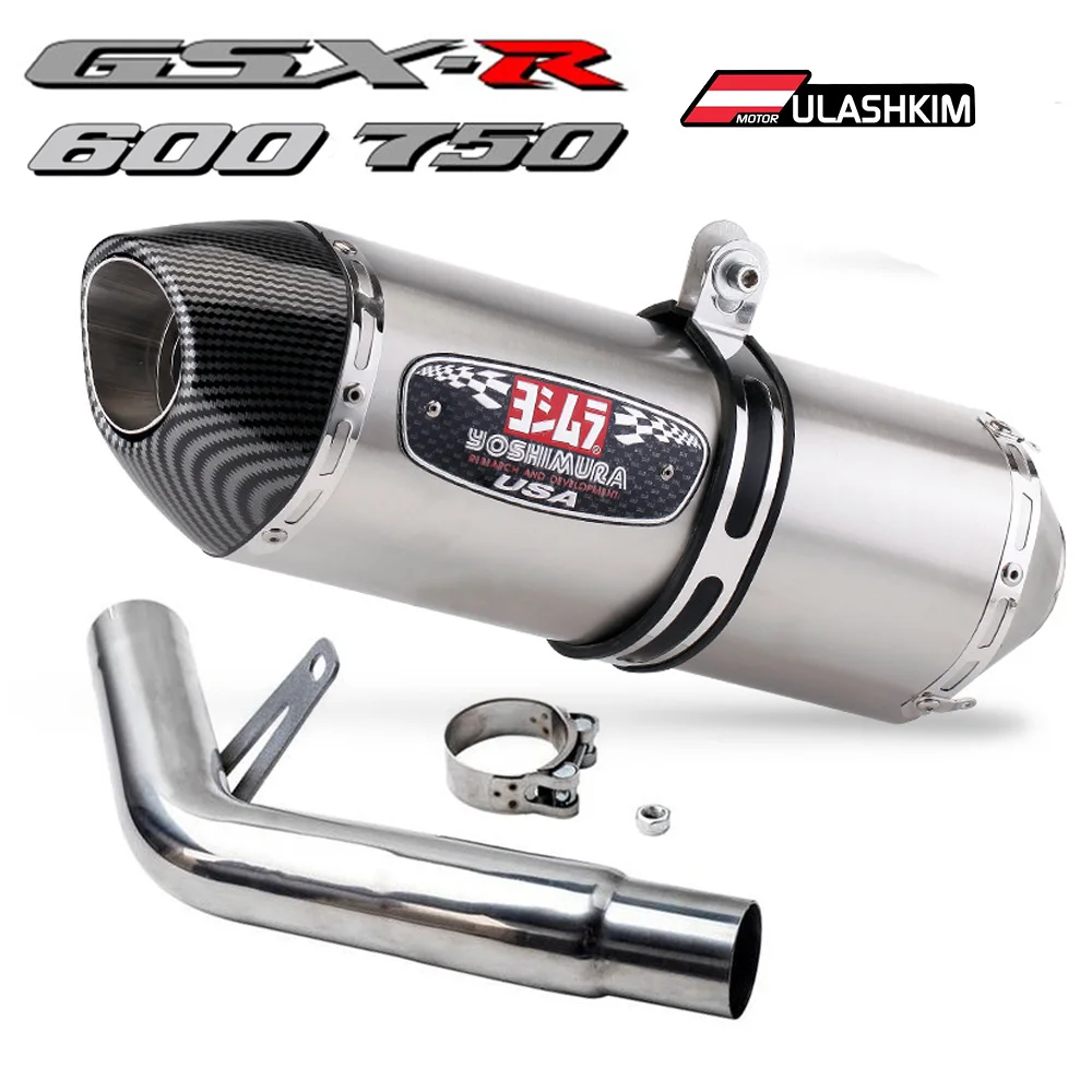

Slip On Exhaust For Suzuki GSX-R600 GSXR 600 GSX-R 750 GSXR 750 K8-K10 Motorcycle Muffler Carbon Exhahust GSX-R600 GSXR 750