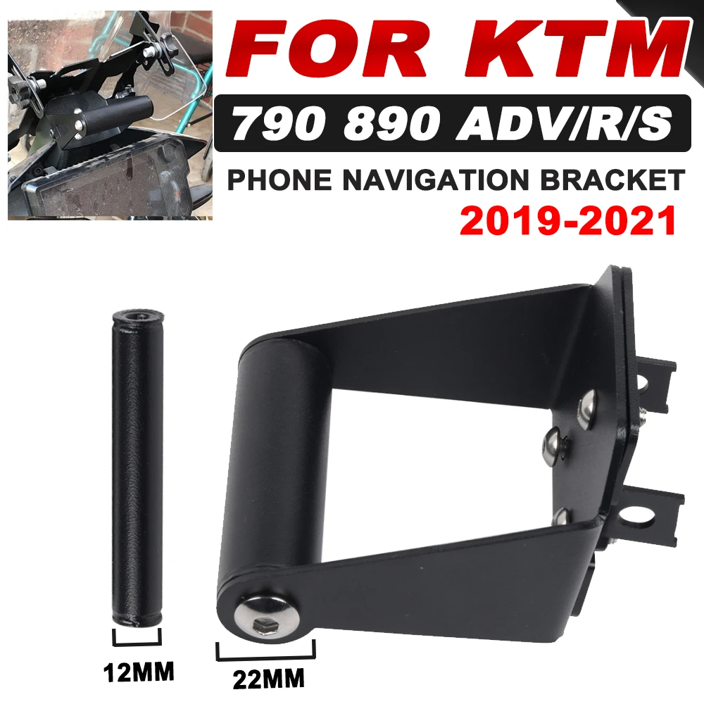 

Motorcycle Front Smart Phone Stand Holder For KTM 390 790 890 Adventure ADV R S 790ADV R Accessories Navigation Plate Bracket