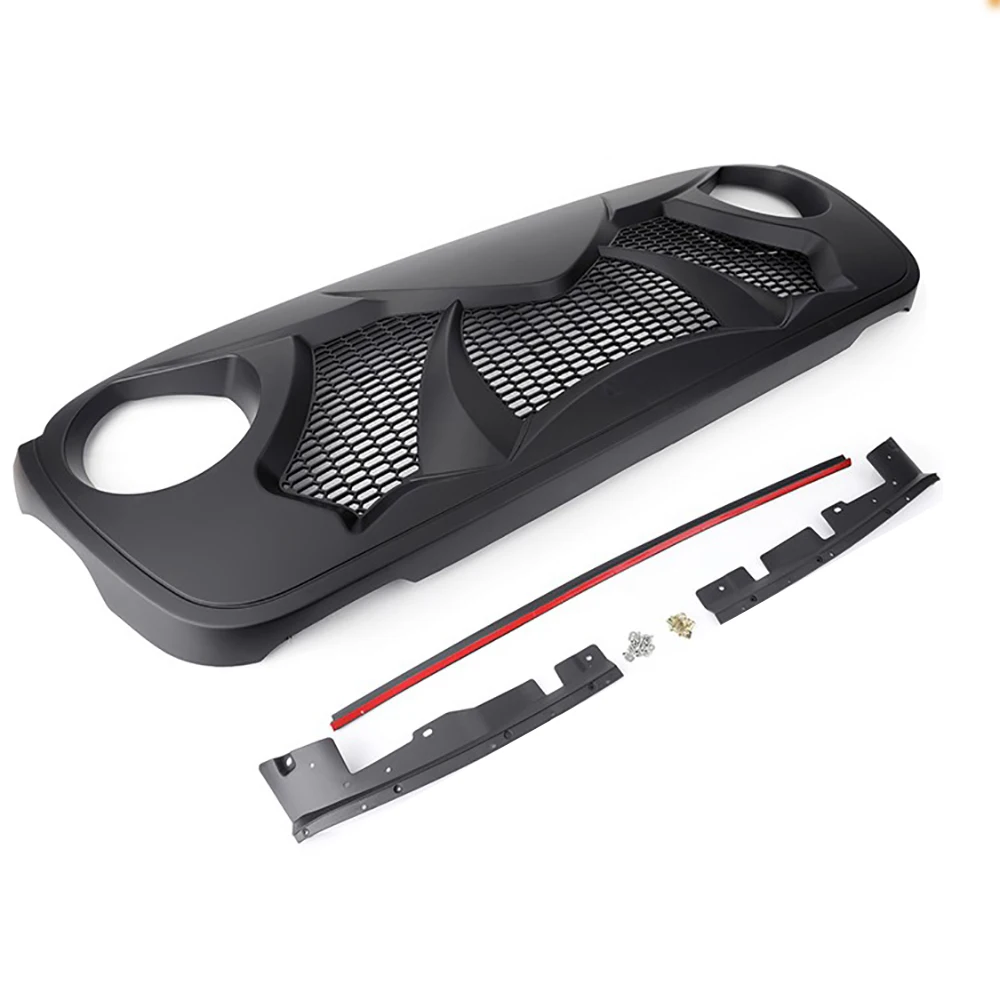 Для Jeep Wrangler JL Gladiator JT 2018-2023 ABS Offroad 4x4 автомобильные аксессуары Spedking передний бампер