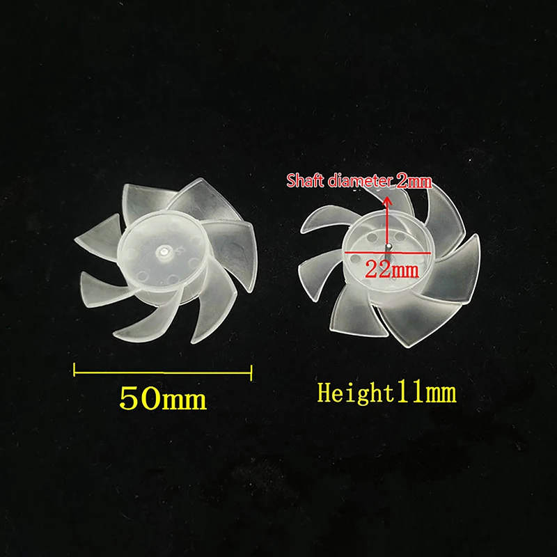 

Пластиковые лопасти вентилятора с 7 лопастями, наружный диаметр 35 мм/42 мм/50 мм/65 мм, 1 шт.