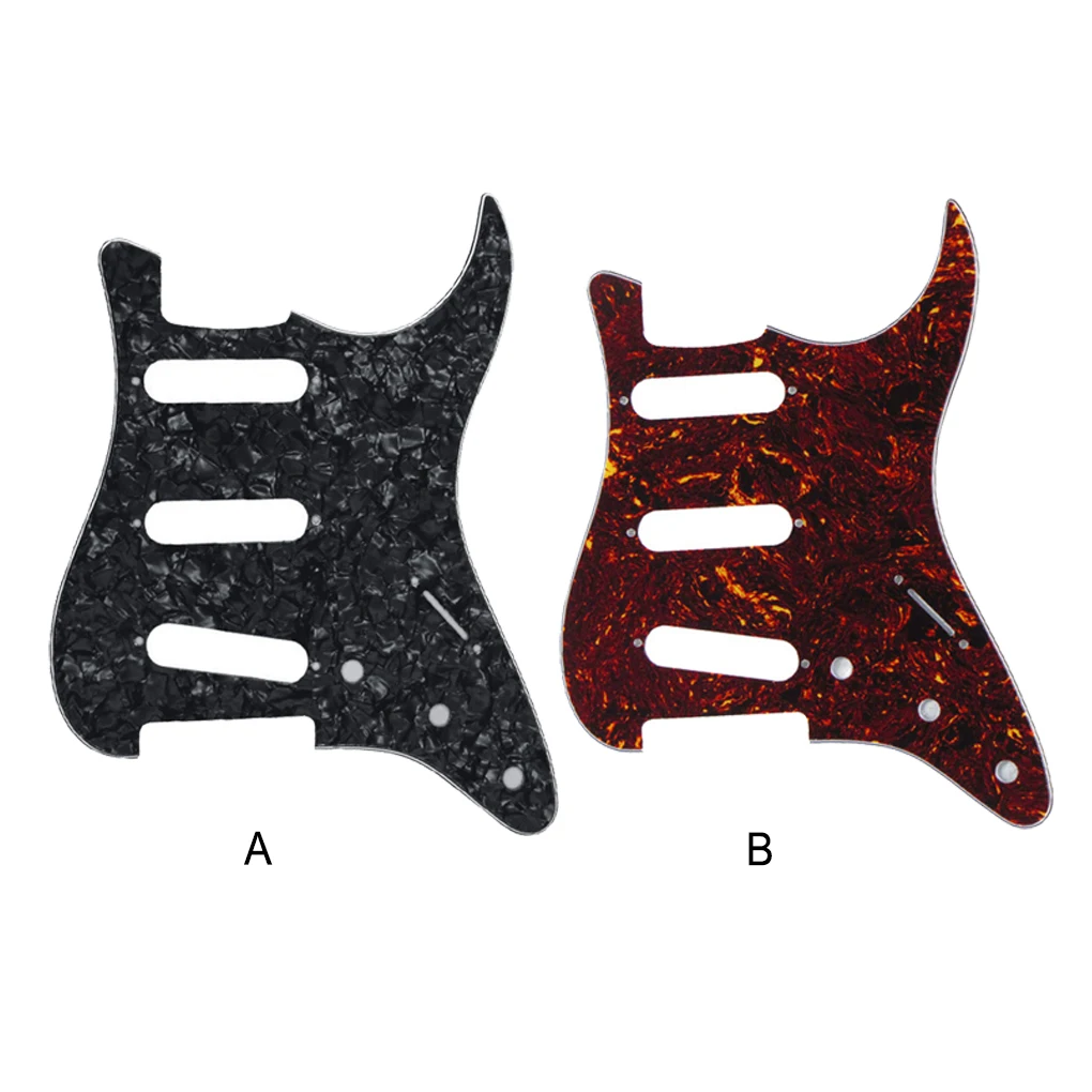 

Electric Guitar Pickguard Set Replacement Universal Board Fitting Scratch Plate Modified Part Repairing Fittings