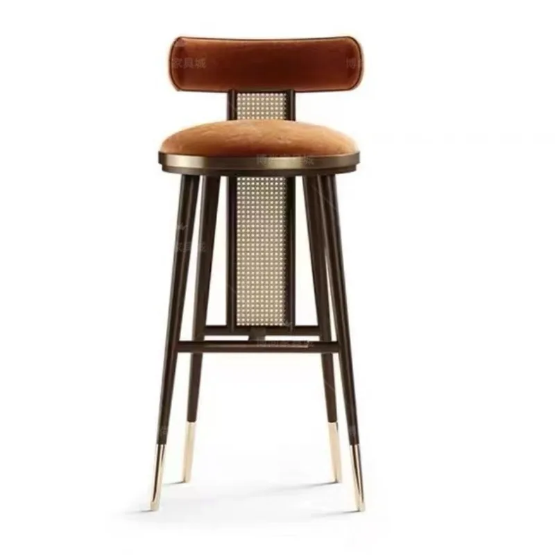 S Modern Restaurant Outdoor Led High Bar Chairs Office Nordic Wood Vintage Silllas Library Furniture Yn50bc