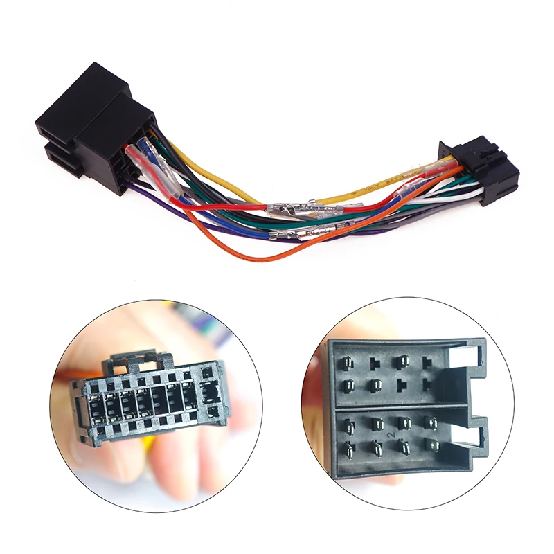 Универсальный Переходник из АБС-пластика с вилкой на гнездо жгут проводов для