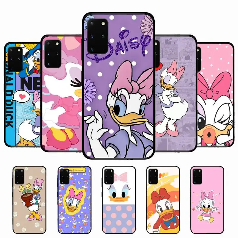 

Disney Daisy Duck Phone Case for Samsung S10 21 20 9 8 plus lite S20 UlTRA 7edge