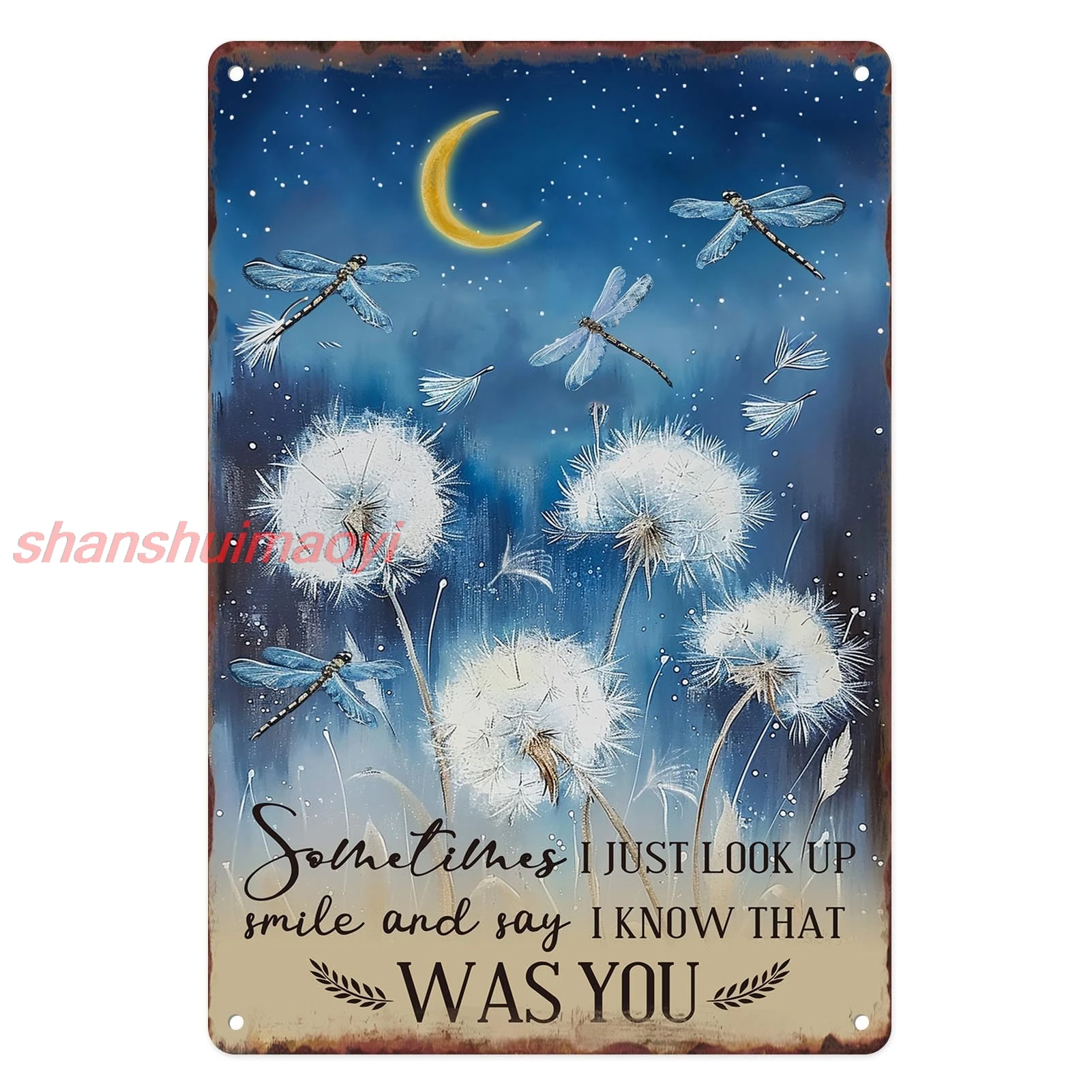 Металлическая вывеска Sanwarm 8X12 дюймов просто выглядит улыбкой скажи мне знаешь