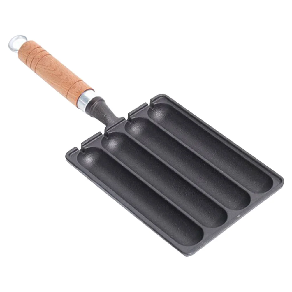 

Tools Food Mold Complementary DIY Hot Dog Barbecue Handmade Supply Iron Sausage Steaming Grill