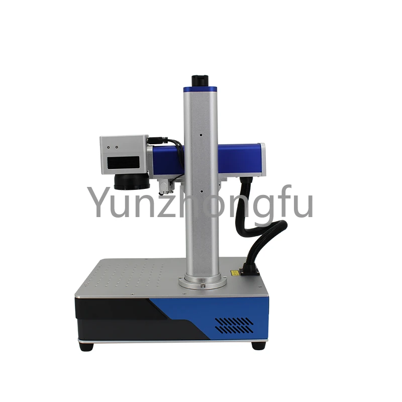 Fiber Laser Marking Machine Marker 20W 30W Metal Jewelry Engraving Carving with Double Red Dots Function