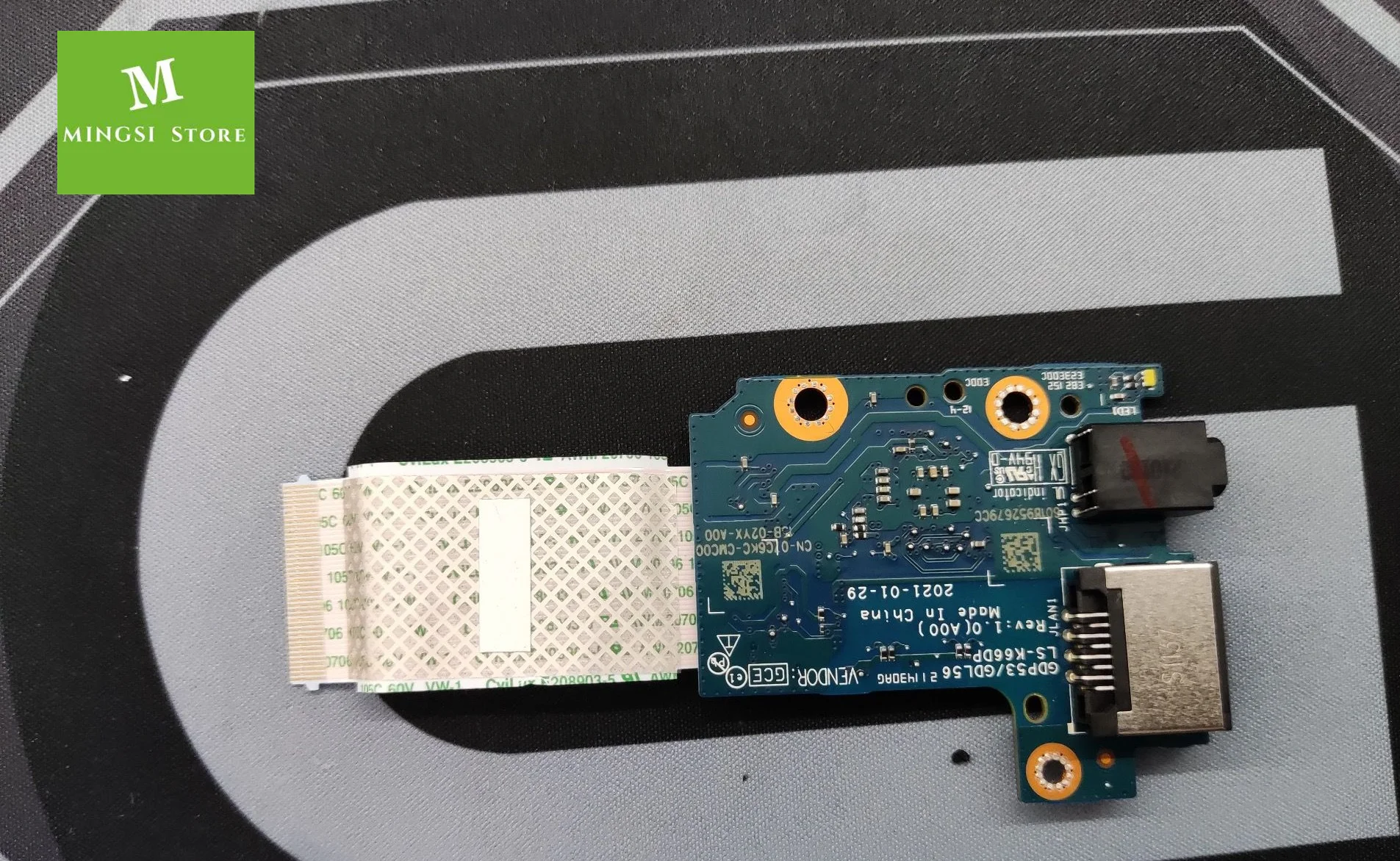 

Оригинальная сетевая аудиоплата для DELL INSPIRON G15 5511 LS-K66DP 07C6KC 7C6KC