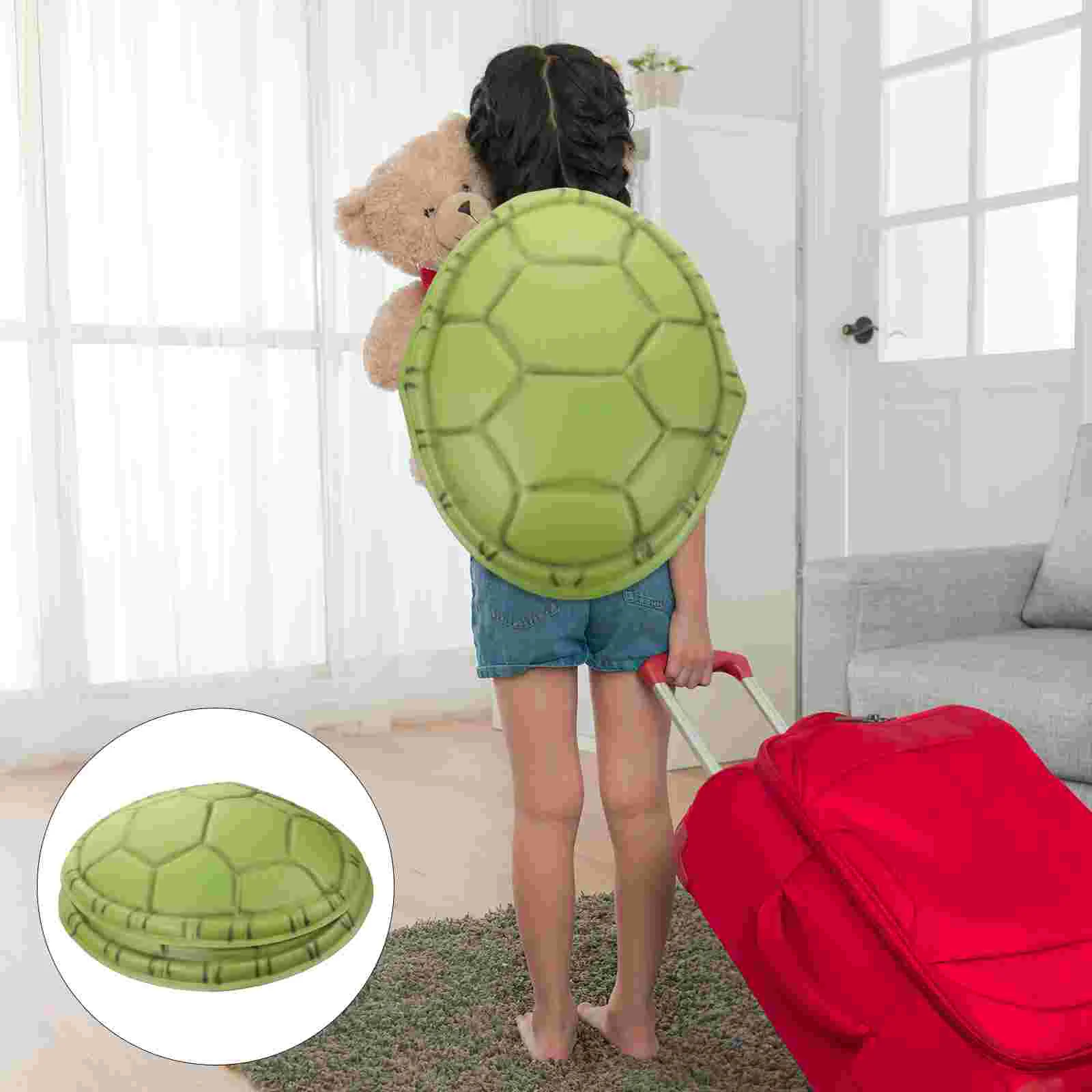 

2pcs Costume Turtle Shell Kids Turtle Shell Backpack for Party Fancy Dress Prop Umrah