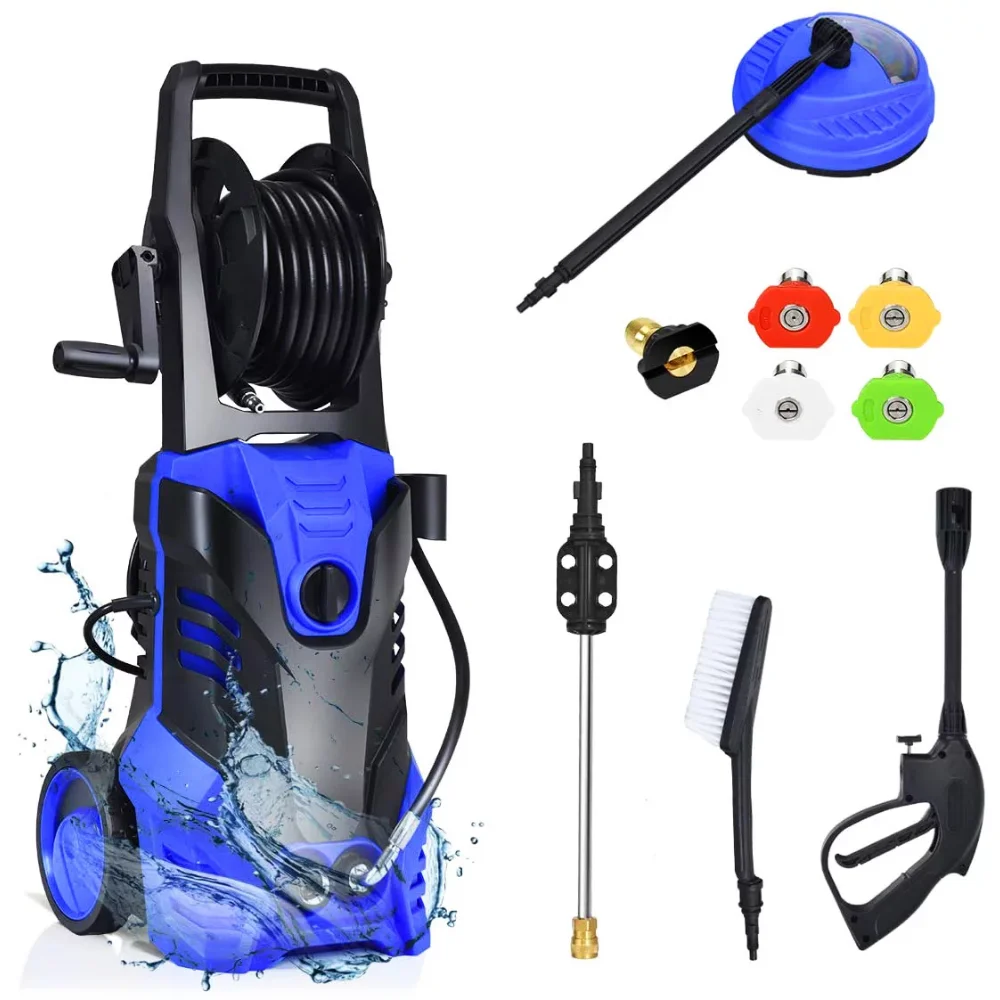 

3000PSI Electric High Pressure Washer, 2.0 GPM 2200W