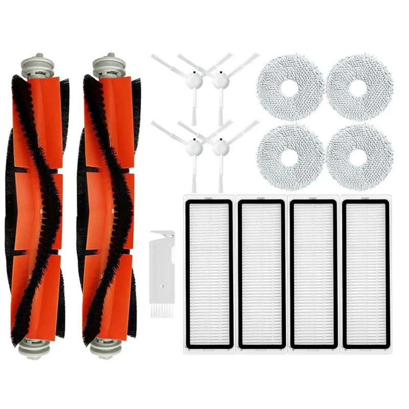 

For Xiaomi Robot Vacuum S10+ / S10 Plus Spare Parts Accessories Main Side Brush Hepa Filter Mop Rag Cloth