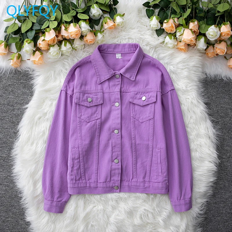 2024 осенние модные лоскутные джинсовые куртки женские корейские свободные в