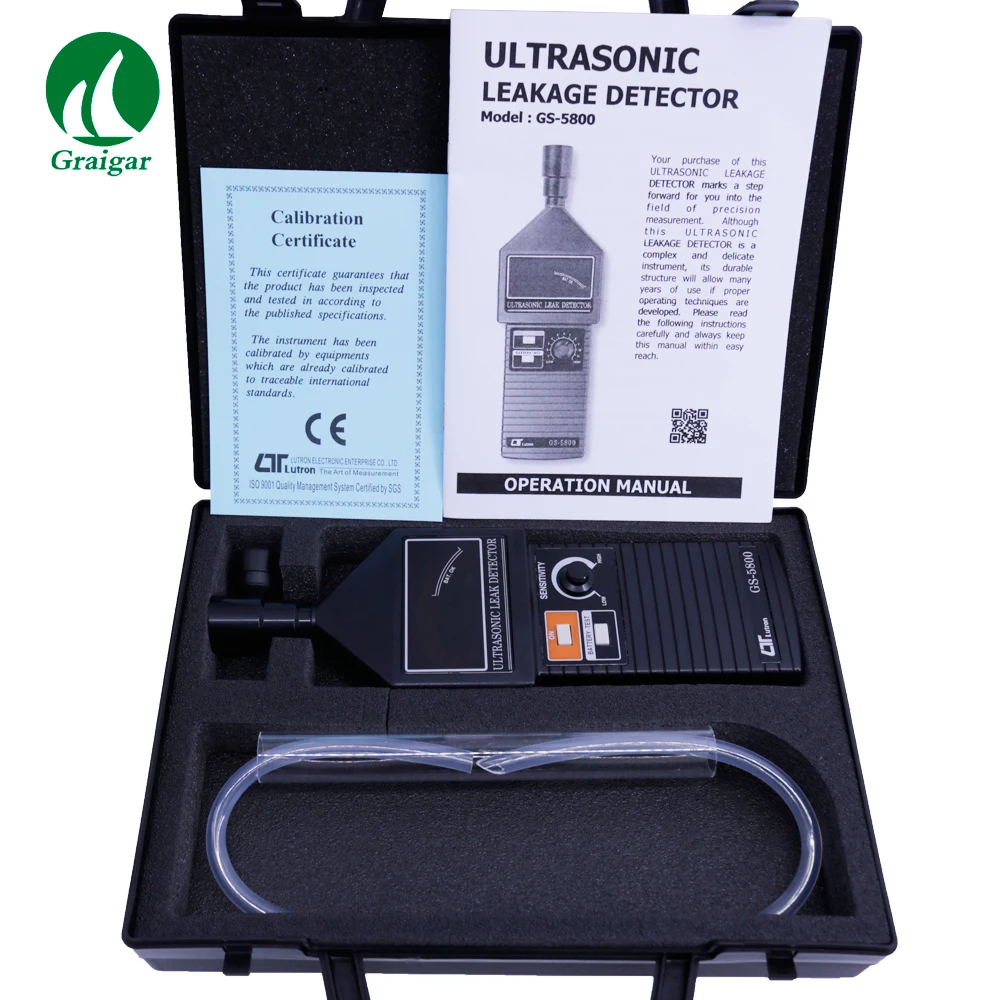 Lutron GS-5800 Ультразвуковой детектор утечек Давление Вакуум Вода g или Измеритель