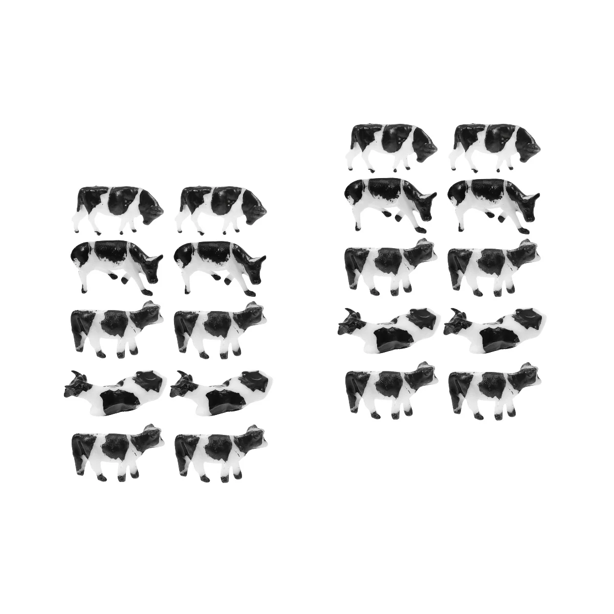 

Animal Figure Cow Bull Farm Sculpture Figurinesfigures Miniature Figurine Set Educationaldecoration Mini Ox Resin Cows Model