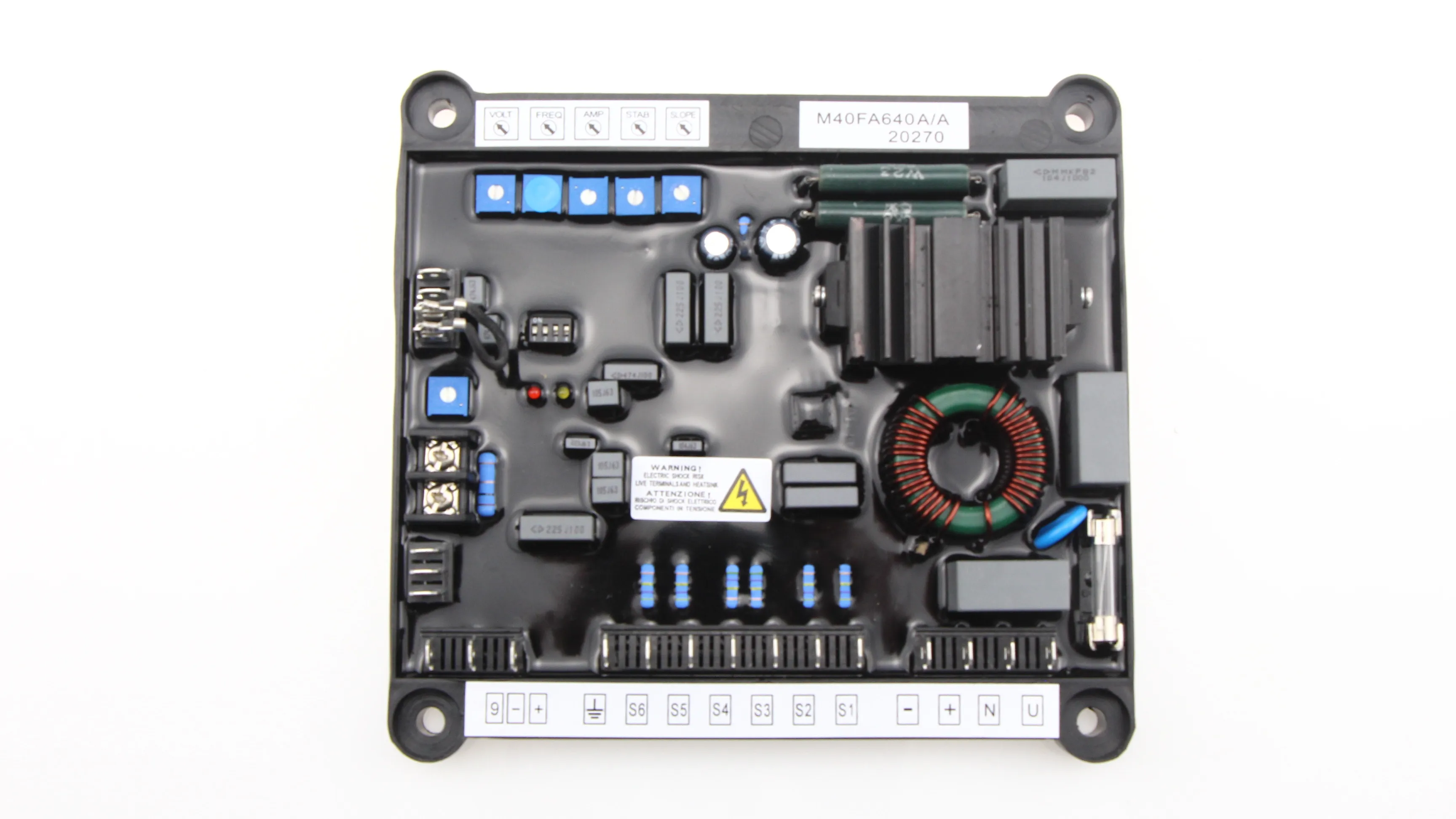 Генератор Marelli AVR M40FA640A регулятор Tegangan Otomatis Suku генератор Penstabil