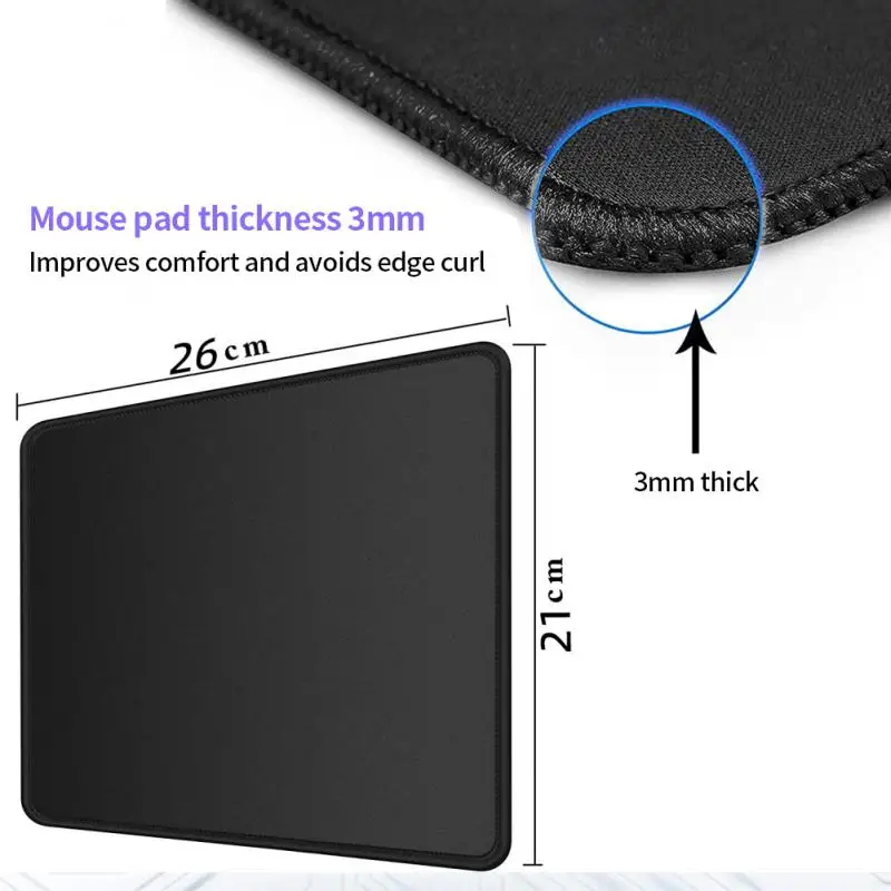 

For Gamers Computer Notebook Mouse Pad Office Tools Small Lock Edge Rubber Electric Competition Mouse Pad Anti-skid