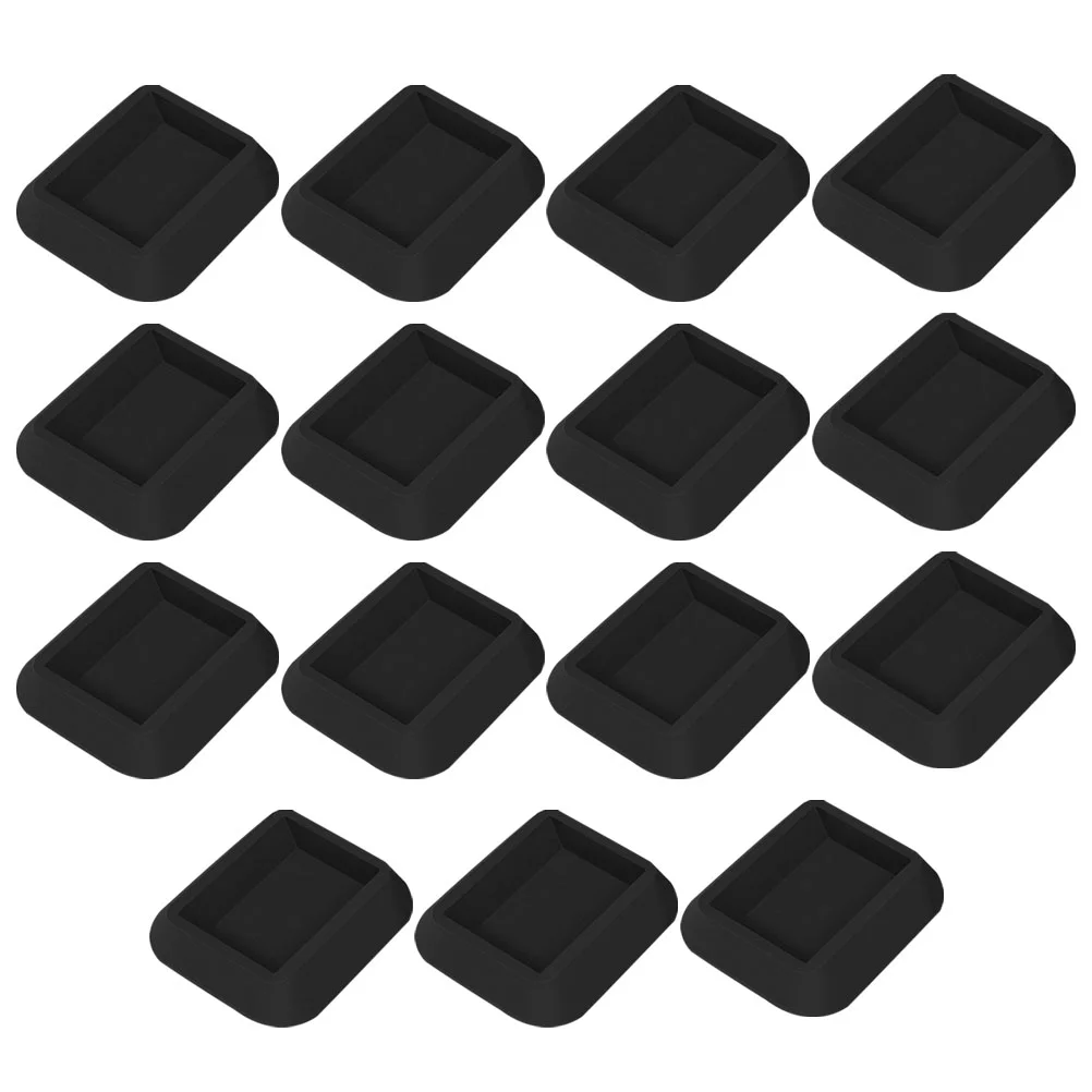 

20 Pcs Furniture Pads Non Slip Caster Cups Wheels Stopper Chair Nonslip Felt Hardwood Floors Grippers