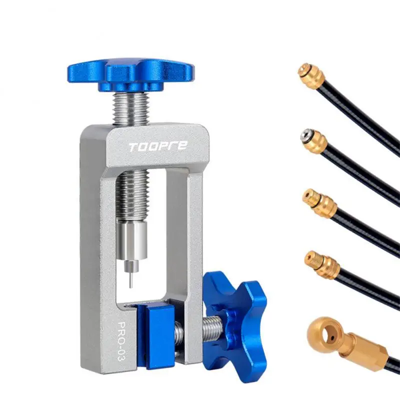 

Hose Oil Needle Driver Replaceable T Head Tubing Body Truncation Compatible Road Bike Olive Connector Tools Cycling Supplies