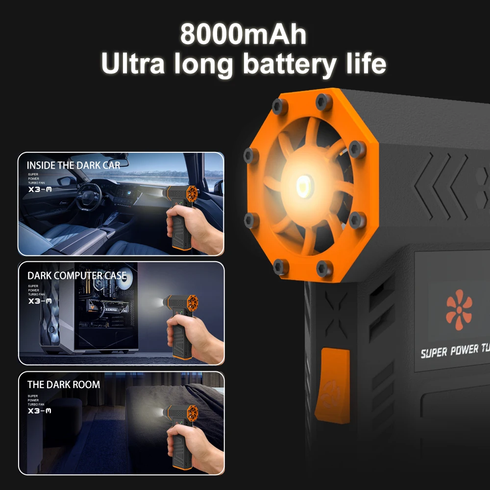 130000 об./мин. Фрикционная воздуходувка вентилятор турбо-струйный бесщеточный