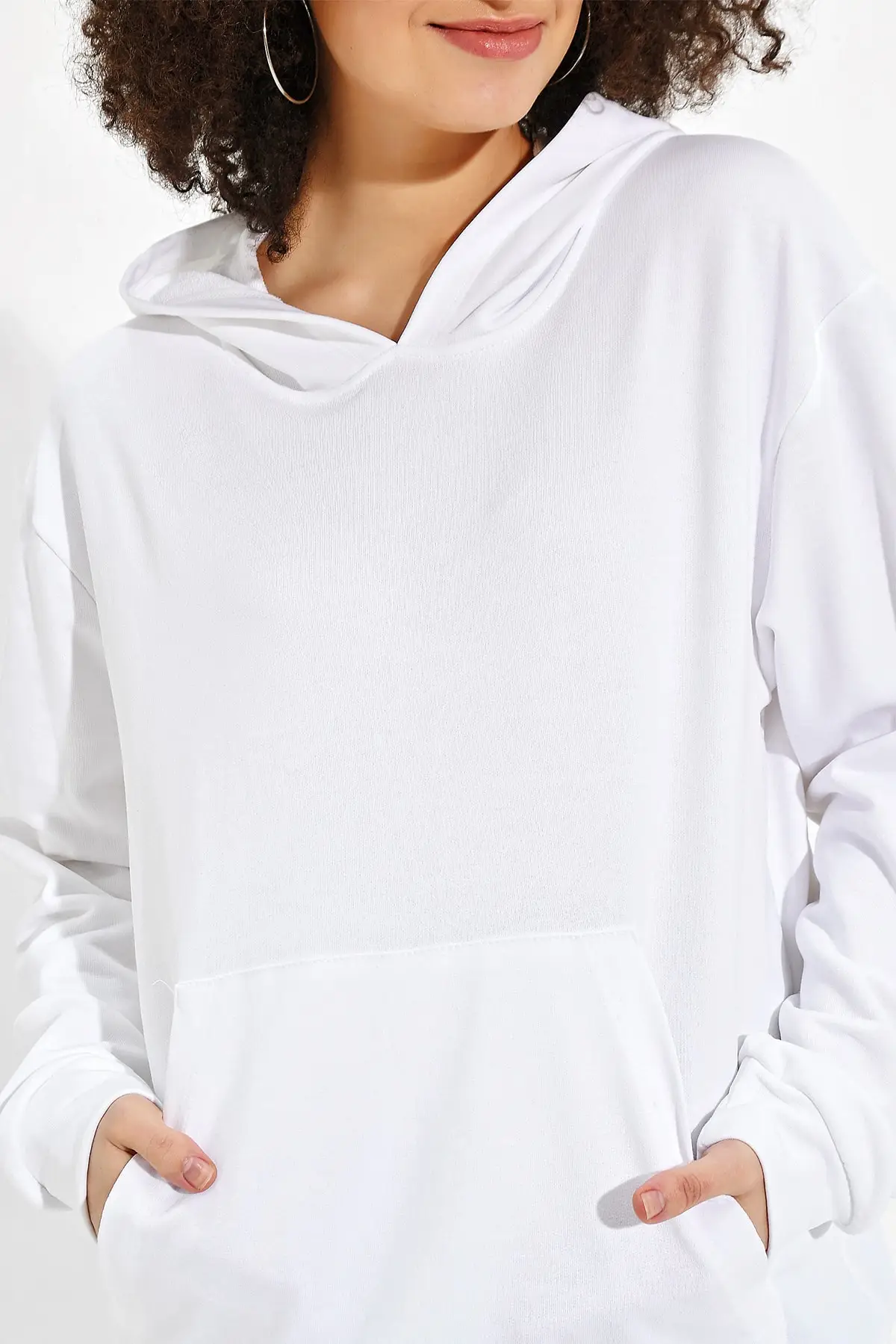 

Natural Women's Hooded Sweatshirts Women Muslim Sweatshirt 2021 Fashion