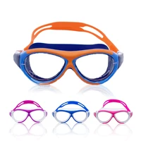 kids hd waterproof anti fog professional swimming glasses equipment uv protection adjustabl silicone diving goggles eyewear