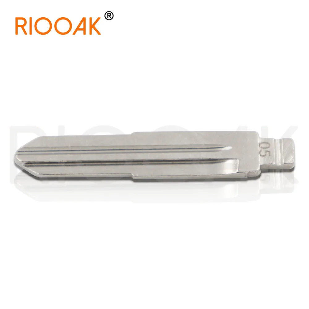 10 шт./партия запасные металлические заготовки для дистанционного ключа