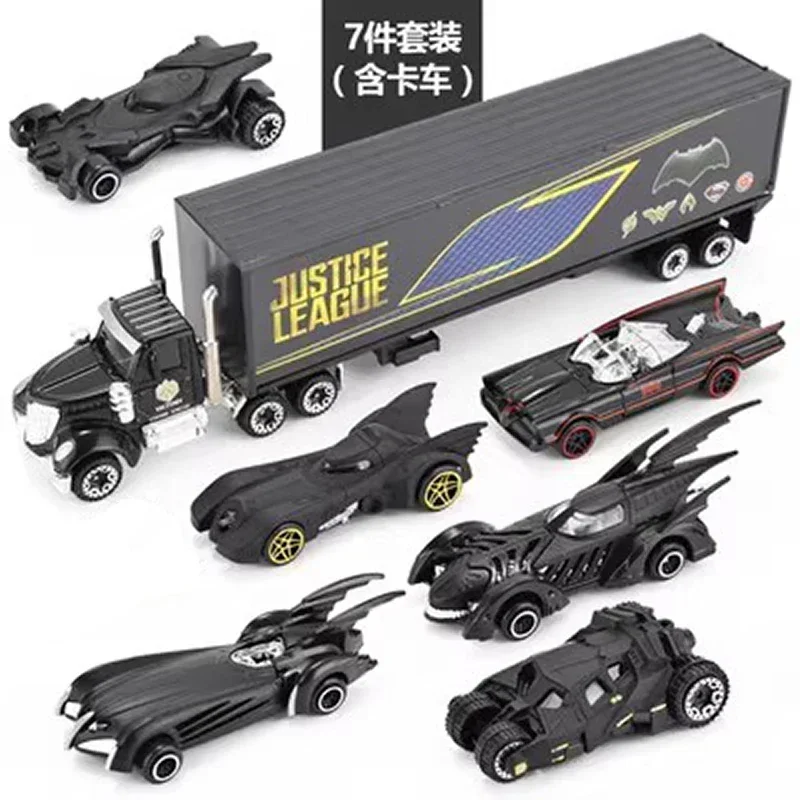 

DC Justice League new Batman series Metal car children's toys, mini car toys, birthday gifts, children's gifts anime peripheral