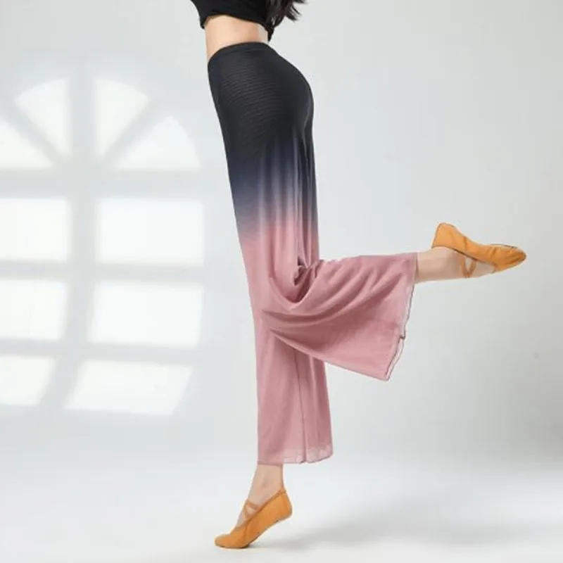 2-слойные марлевые брюки классическая танцевальная одежда для выступлений на