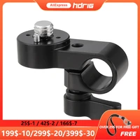 hdrig for dslr camera cage kit rod support 15mm single rod clamp adapter convert 38 16 mounting screw